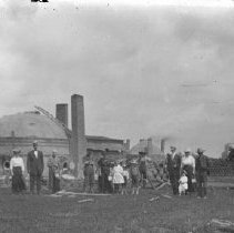 Glass negative image